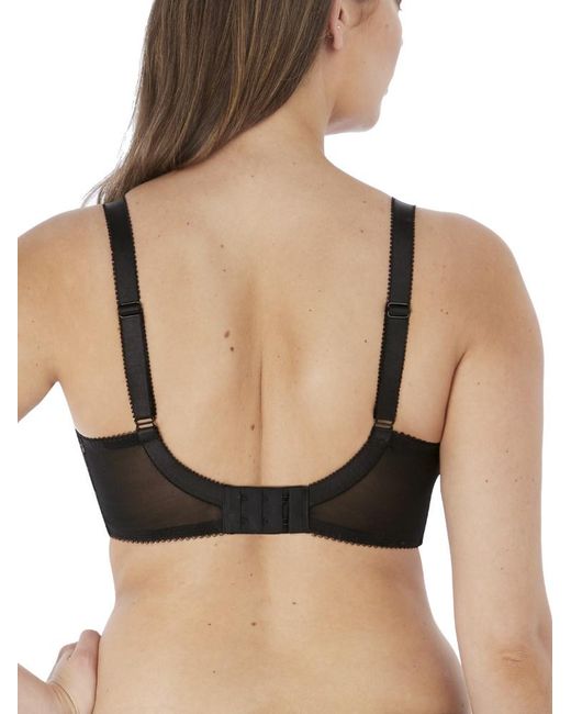 Fantasie Isla Side Support Bra Black Nylon