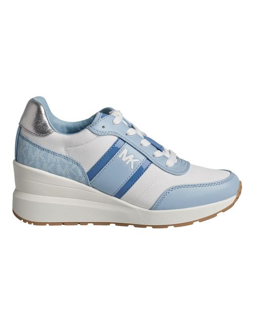 Michael Kors Blue Mabel 43S4Mbfsad Sneakers For