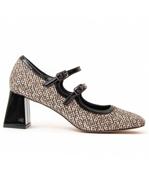 Montevita Brown Heel Shoe Corela4
