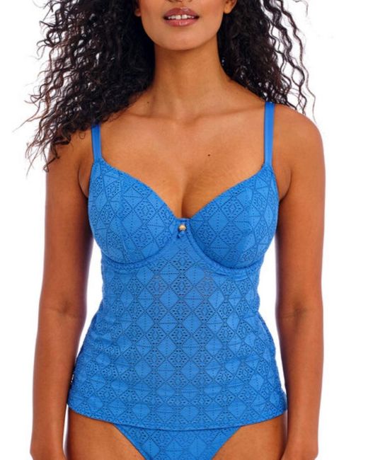 Freya Blue Nomad Nights Tankini Top