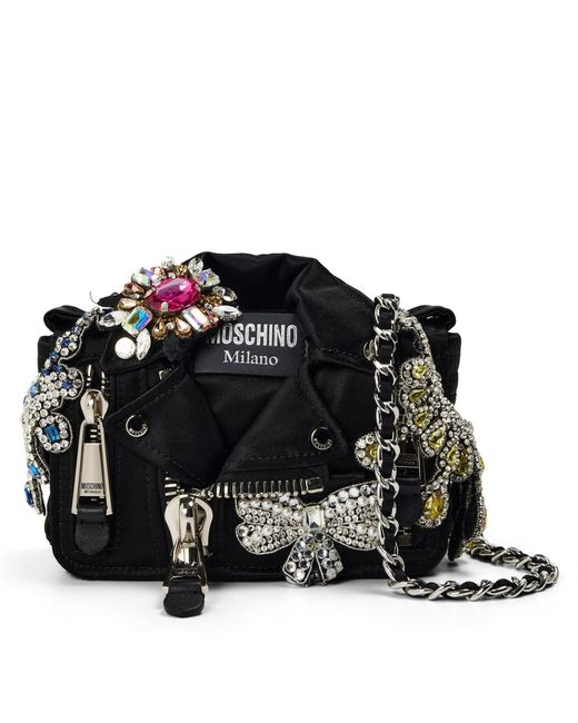 Moschino Black Accessories Crossbodyody Bag