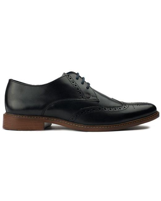 Ben Sherman Black Andy Shoes for men