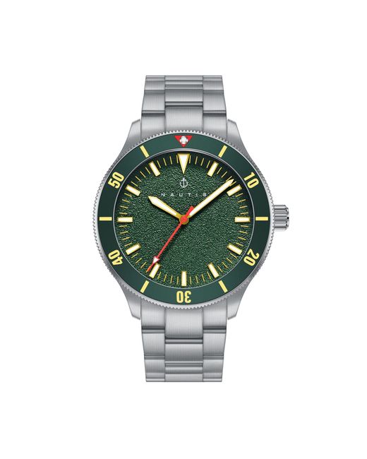 Nautis Green Deacon Bracelet Watch for men