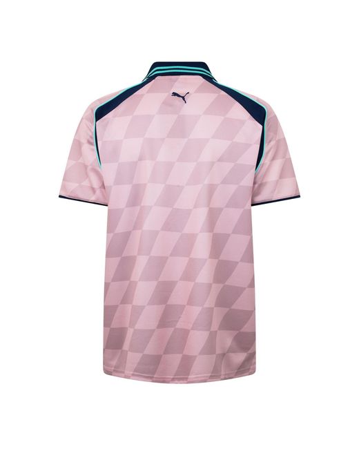 PUMA Pink Jersey T Shirt for men