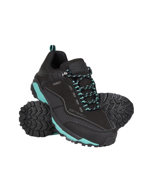 Mountain Warehouse Black 'Collie' Shoes Waterproof Breathable Active Sneakers