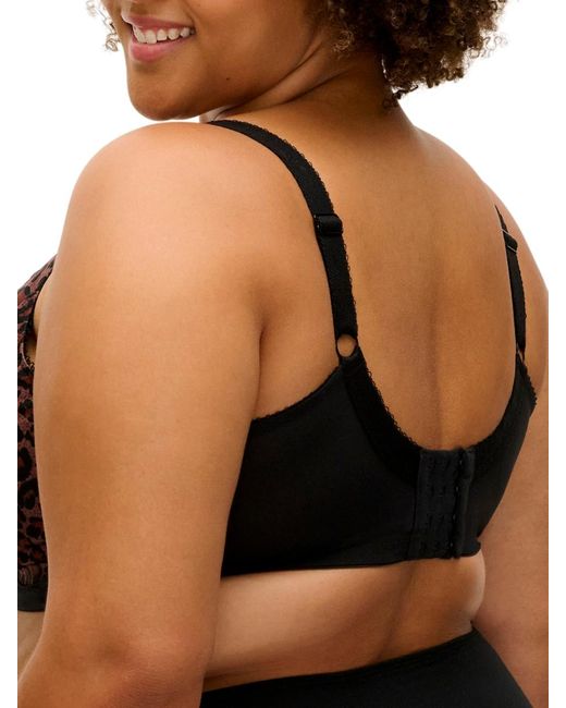 Goddess Black Kayla Full Coverage Cup Bra