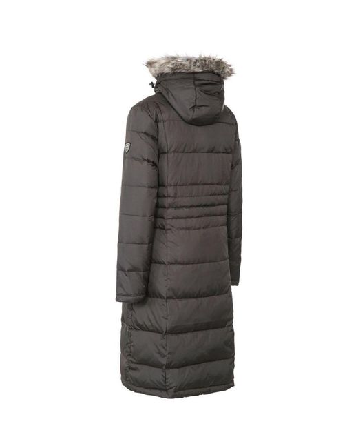 Trespass Gray Ladies Phyllis Parka Down Jacket