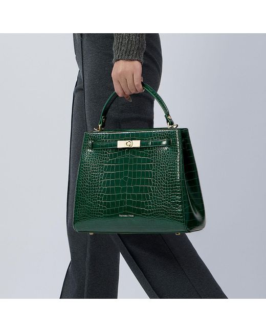 Victoria Hyde London Green Handbag Iii