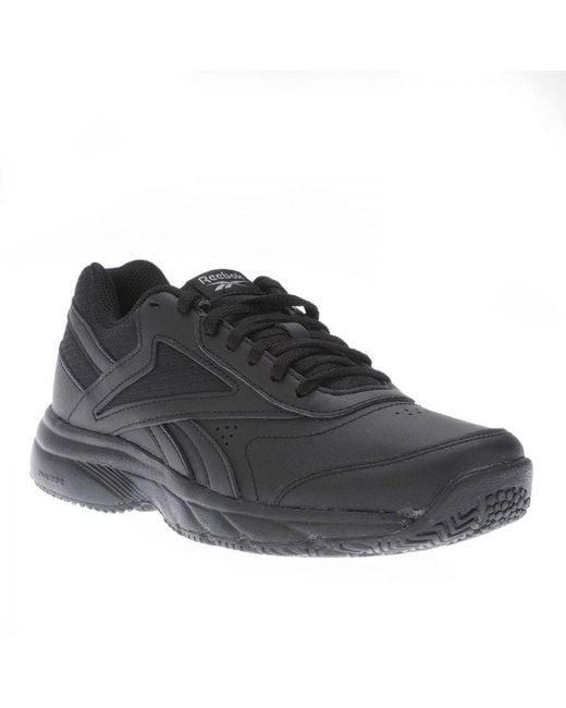 Reebok Black Work N Cushion 4.0 Walking Trainers