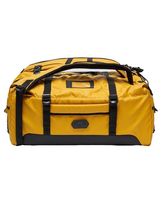 Oakley Yellow 70L Road Trip Rc Duffle Bag for men