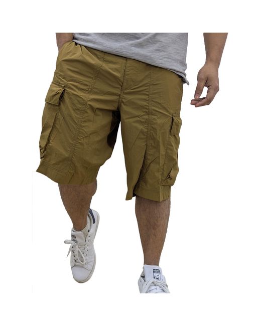 Timberland Green Cargo Shorts Elasticated Summer Casual Quick Dry for men