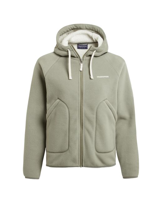 Craghoppers Green Ladies Grainne Full Zip Fleece Jacket (Vert)