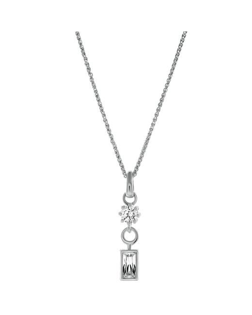 Orphelia Metallic 'Madelyn' 925 Sterling Set: Necklace + Earrings + Ring