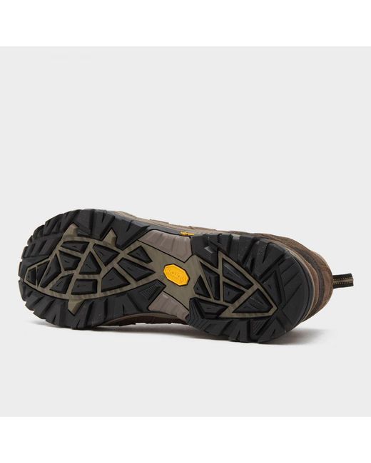 North Ridge Brown Kielder Ii Waterproof Walking & Hiking Mid Boots With Vibram Sole for men