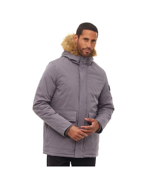 Bench Gray Jarryl Padded Parka Jacket for men
