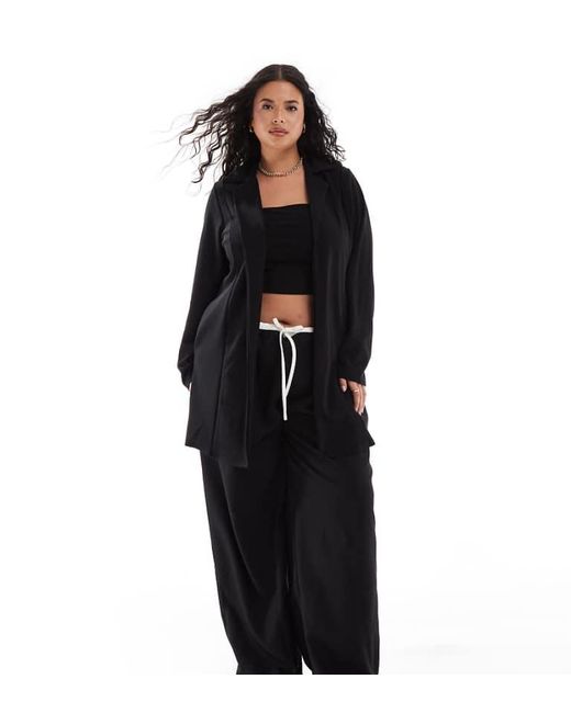 Yours Black Blazer