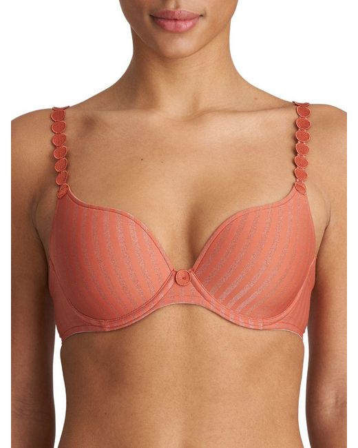 Marie Jo Brown Tom Padded Heart Shape Bra