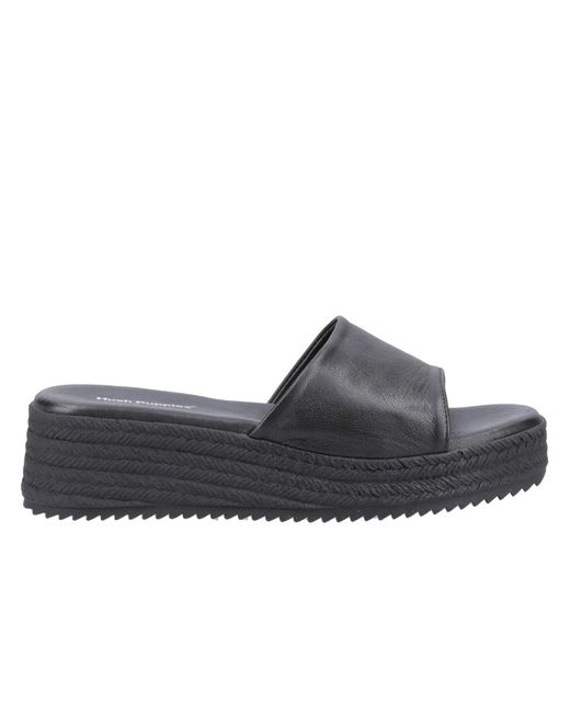 Hush Puppies Black Robin Slide