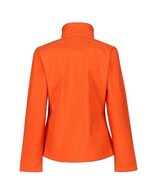 Regatta Opvallende Ablaze Afdrukbaar Soft Shell-jasje (magma Oranje/zwart) in het Orange