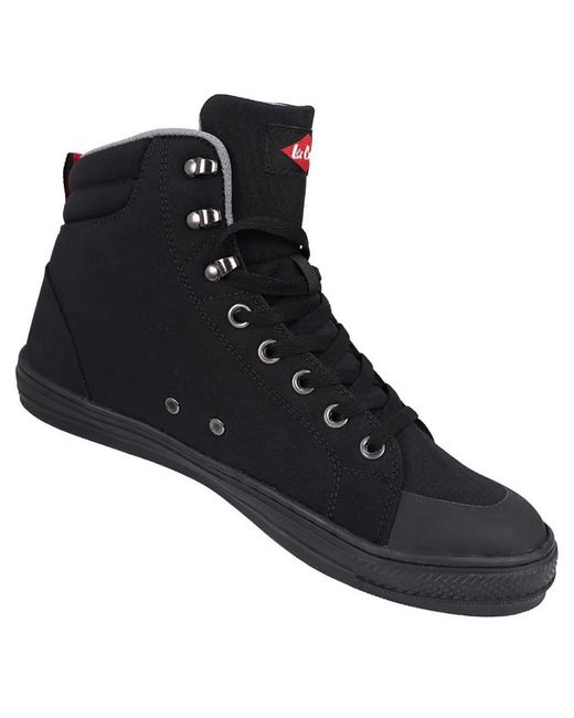 Lee Cooper Black Cordura Ankle Safety Shoes