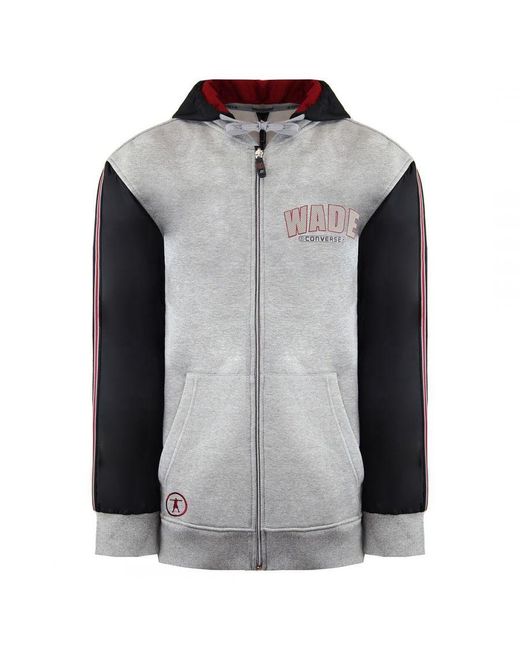 Converse Gray Wade Heather Track Jacket for men