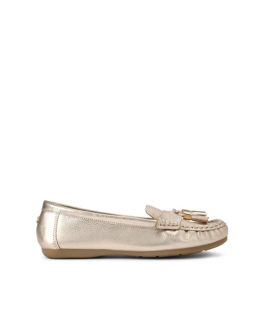 Carvela Kurt Geiger Natural Leather Fiasco Loafers