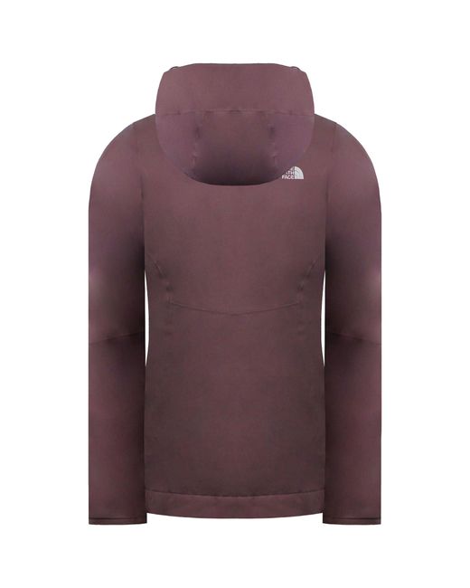 The North Face Purple Inlux Insulated Deep Taupe Jacket