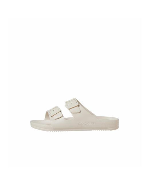 Jack & Jones White Sandal Adjustable Strap for men