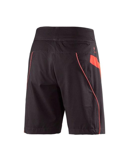 Scott Black Bikewear Rc Loose Fit Cycling Shorts With Padded Underwear