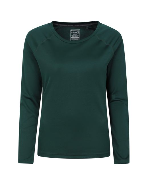 Mountain Warehouse Green 'Endurance' Top Sun Protection Breathable Sports Tee
