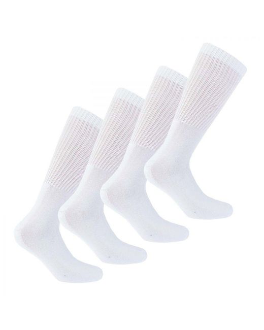 DKNY White Radde 3 Pack Sport Socks for men