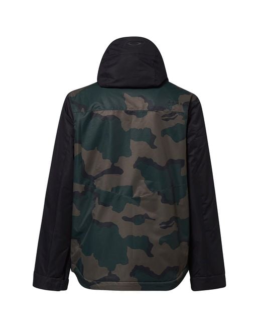 Oakley Black Core Divisional Rc Camo Insulated Jacket for men