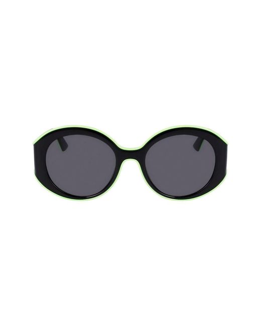 Longchamp Black Injected Sunglasses