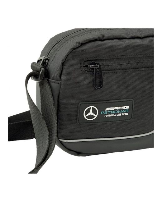 PUMA Black Mercedes-Amg Petronas Motorsport Portable Bag for men