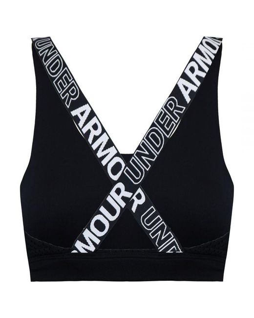 Under Armour Blue Heatgear Sports Bra