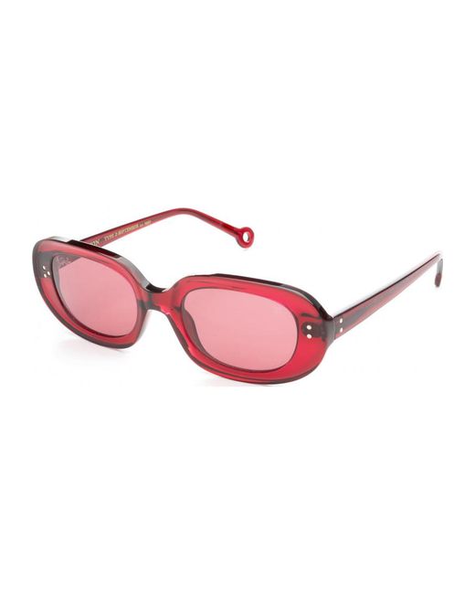 Hally & Son Pink Hs746S02 49 Sunglasses