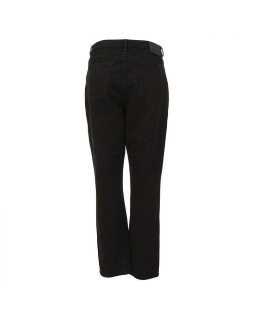 DKNY Black Womenss Broome High Rise Vintage Jeans