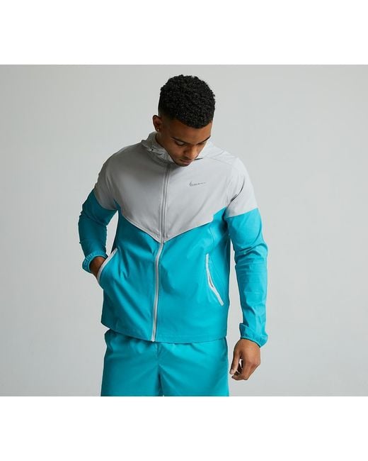 Nike Blue Run Repel Uv Windrunner for men