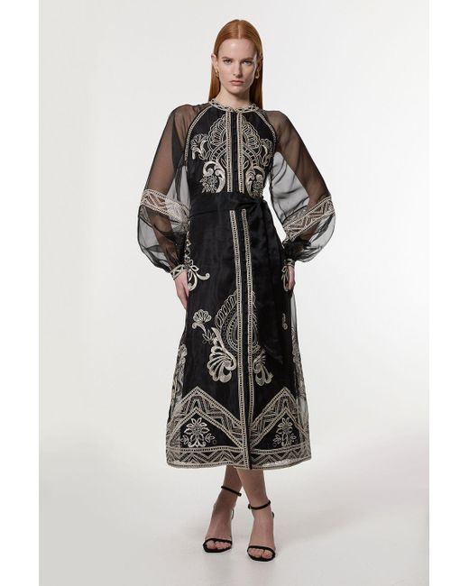 sachin and babi light blue dress Karen Millen main image 0