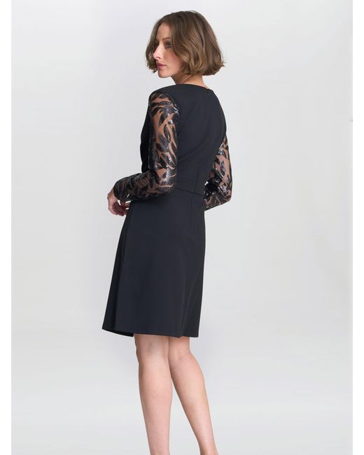Gina Bacconi Blue Angie Cocktail Dress