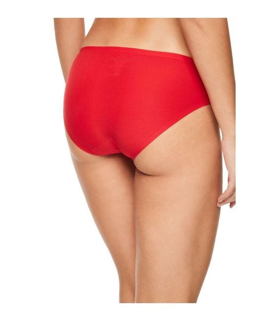 Chantelle Red Softstretch Bikini Brief