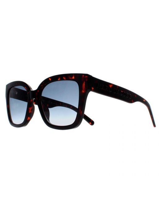 Marc Jacobs Black Square Shiny Dark Havana Gradient 658/S