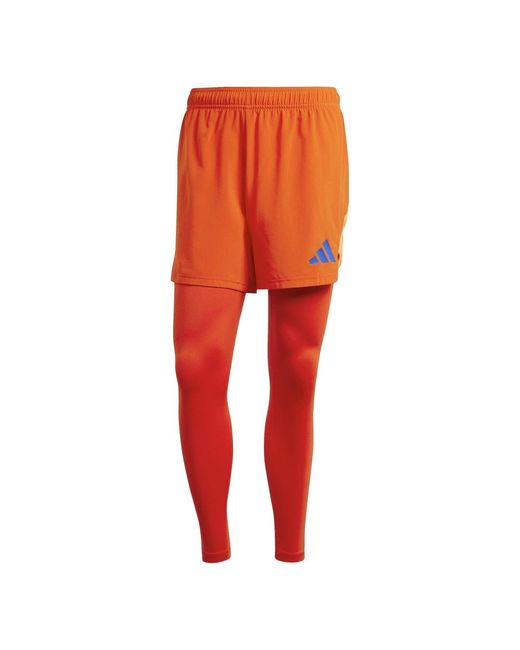 Adidas Red Tiro 24 Pro Goalkeeper Leggings for men