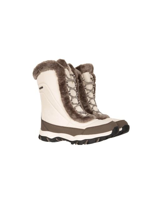Mountain Warehouse Natural Ladies Ohio Snow Boots