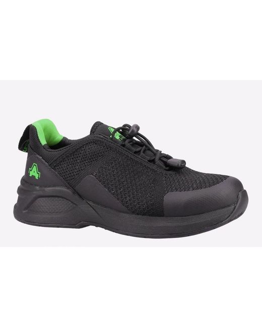 Amblers Safety Black 610 Ivy Trainers