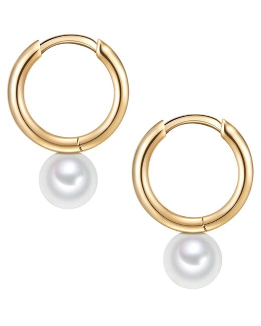 Valero Pearls White Sterling Earring