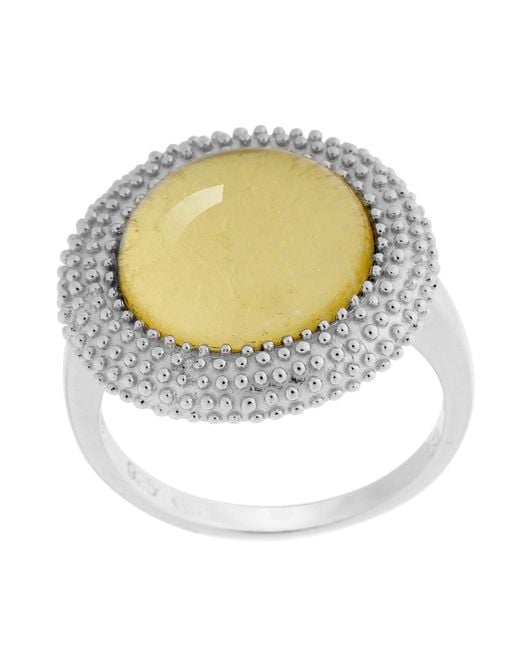 Orphelia White 925 Sterling Ring