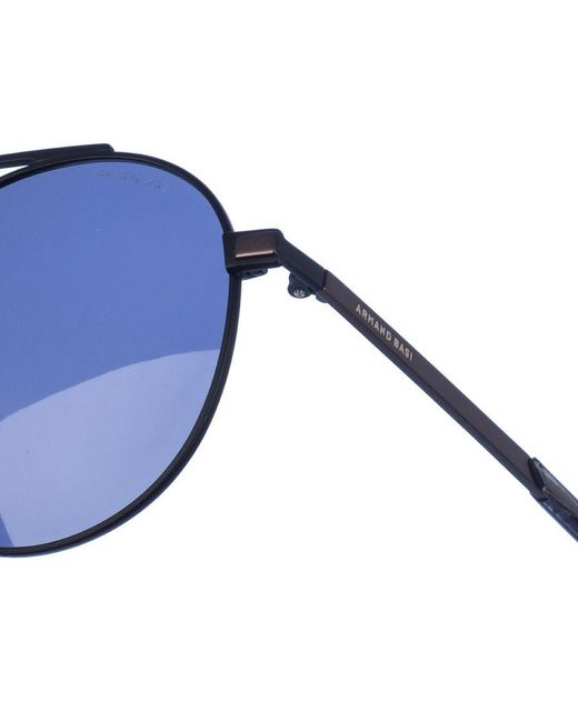 Armand Basi Blue Oval Shape Sunglasses Ab12328