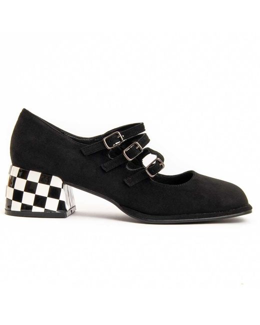 Montevita Black Heel Shoe Corela5