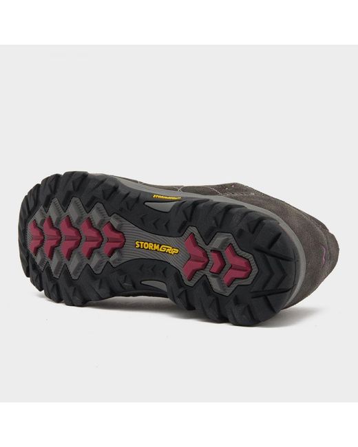 Peter Storm Black Silverdale Ii Waterproof Walking & Hiking Shoes With Stormgrip Outsole